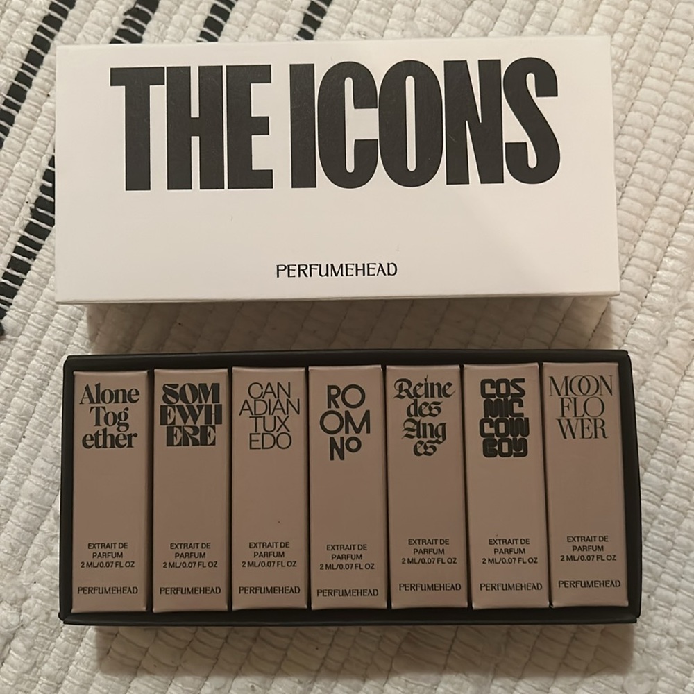 Perfumehead The ICONS Collection 7 x 2ml Sample Set and $55 Voucher Code